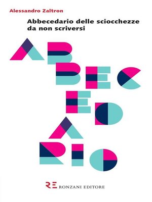 cover image of Abbecedario delle sciocchezze da non scriversi